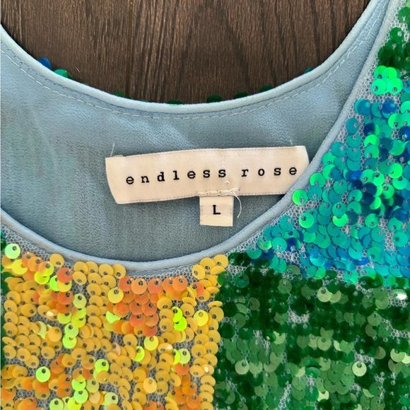 Endless Rose Sequin Set - Blue, Green, and Yellow - Picture 3 of 5